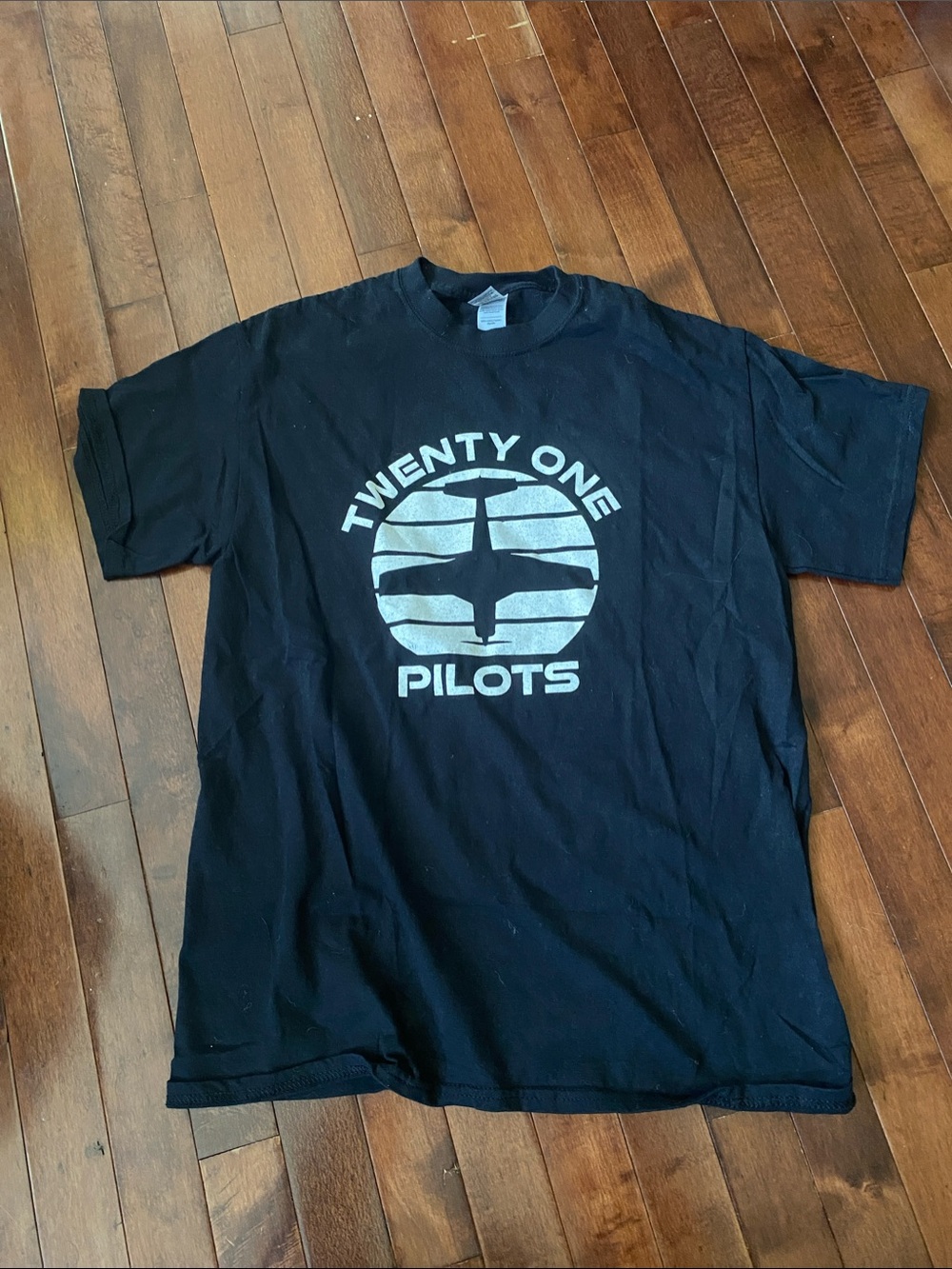 Black Twenty One Pilots Graphic Tee